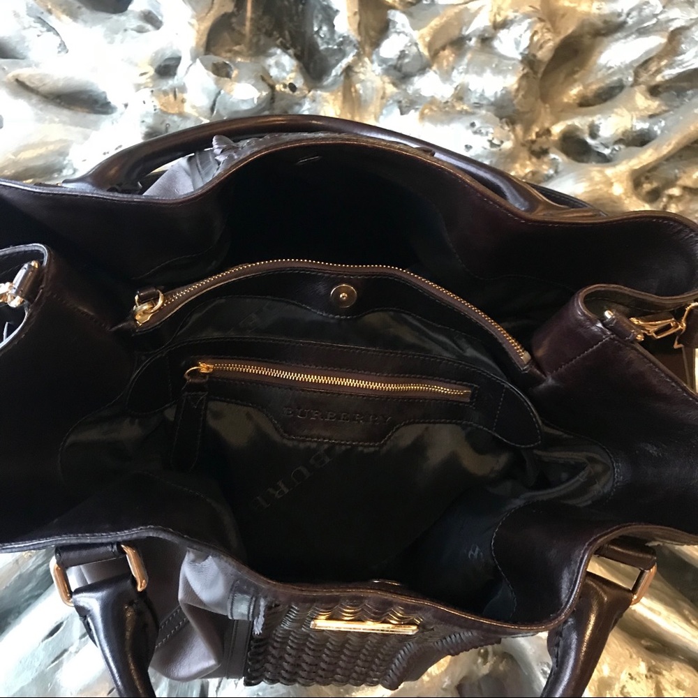 BURBERRY Oversized Large Bethan Tote Receipt & Tag - Picture 5 of 8